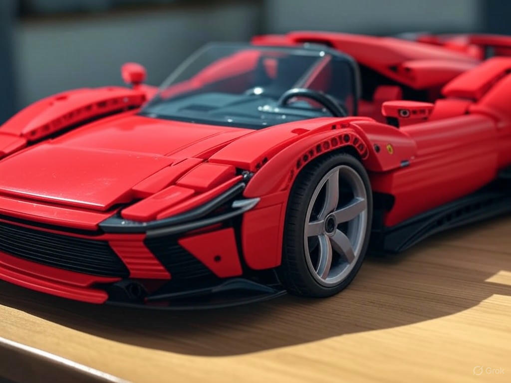 Image for article The History of Lego Ferrari Collaborations # 2